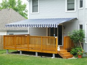 Custom deck awnings from Acme Awning in Minneapolis