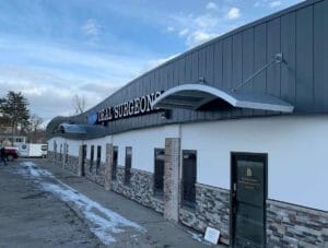 Full View Radius Hanging Rod Canopy