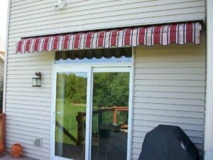 Motorized Awning Retracted