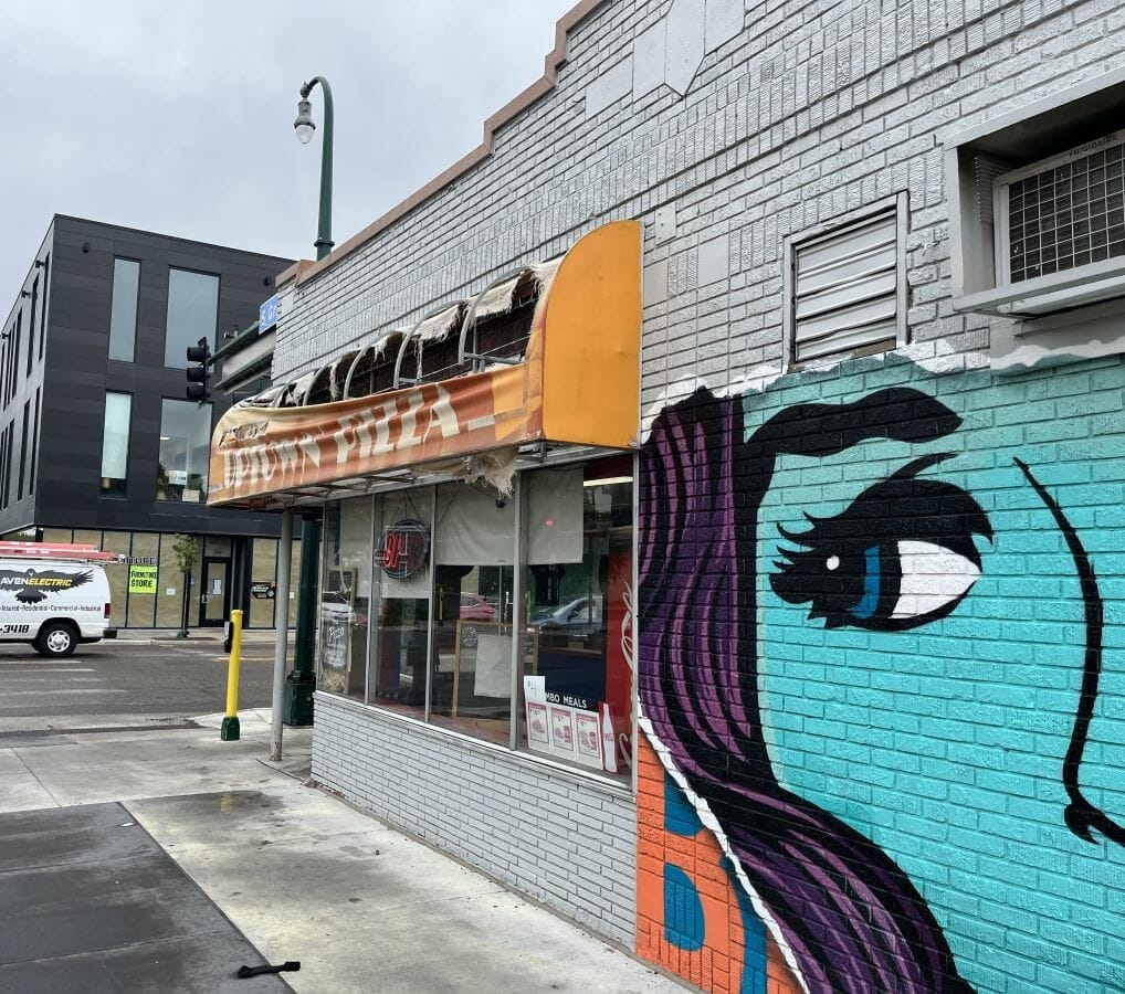 Deteriorating Vinyl Awning