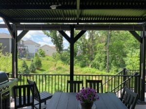 Covered deck in the Twin Cities